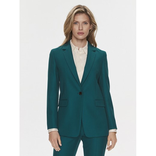Boss Marynarka Jocaluah 50510114 Zielony Regular Fit ze sklepu MODIVO w kategorii Marynarki damskie - zdjęcie 182651351