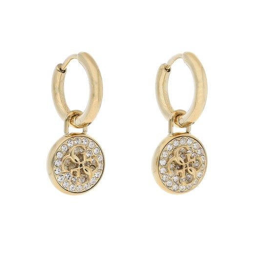 Guess Kolczyki Dreaming Guess JUBE03 131JW Żółte złocenie ze sklepu MODIVO w kategorii Kolczyki - zdjęcie 182651493
