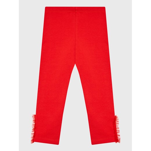Original Marines Legginsy DCA1520NF Czerwony Slim Fit ze sklepu MODIVO w kategorii Spodnie dziewczęce - zdjęcie 182651653