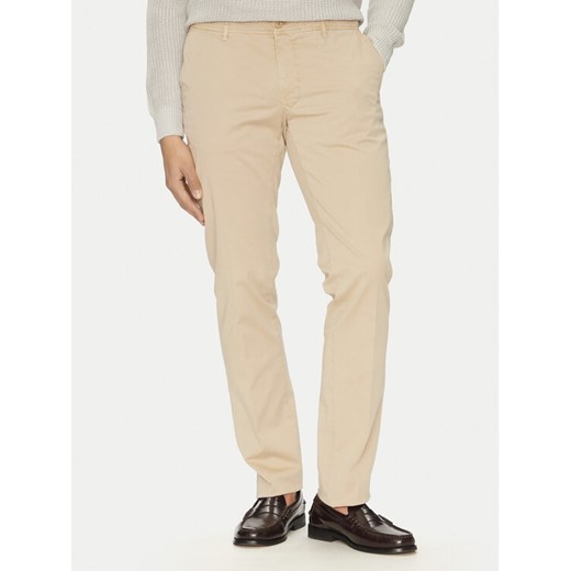 Marciano Guess Spodnie materiałowe 5GHB26 2322Z Beżowy Regular Fit ze sklepu MODIVO w kategorii Spodnie męskie - zdjęcie 182651763