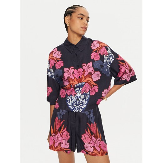 Ted Baker Koszula 275624 Granatowy Loose Fit ze sklepu MODIVO w kategorii Koszule damskie - zdjęcie 182651823