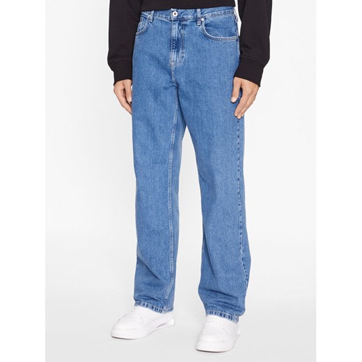 Karl Lagerfeld Jeans Jeansy 235D1112 Niebieski Relaxed Fit ze sklepu MODIVO w kategorii Jeansy męskie - zdjęcie 182651831
