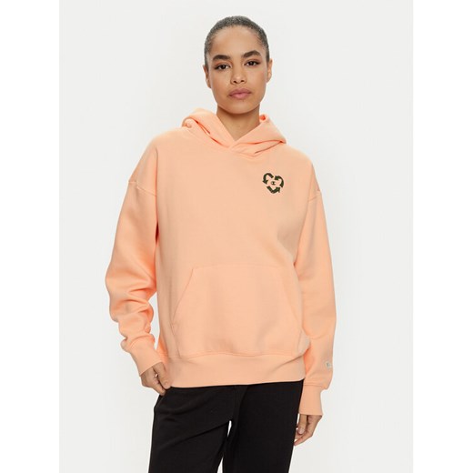 Champion Bluza 117491 Pomarańczowy Loose Fit ze sklepu MODIVO w kategorii Bluzy damskie - zdjęcie 182652093