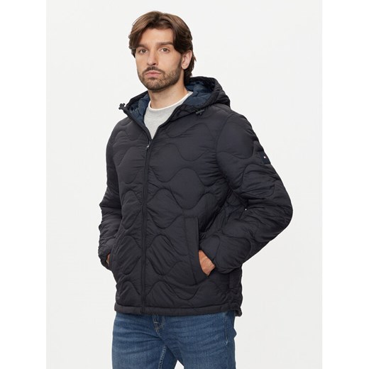 Tommy Hilfiger Kurtka przejściowa MW0MW36585 Granatowy Regular Fit ze sklepu MODIVO w kategorii Kurtki męskie - zdjęcie 182652094