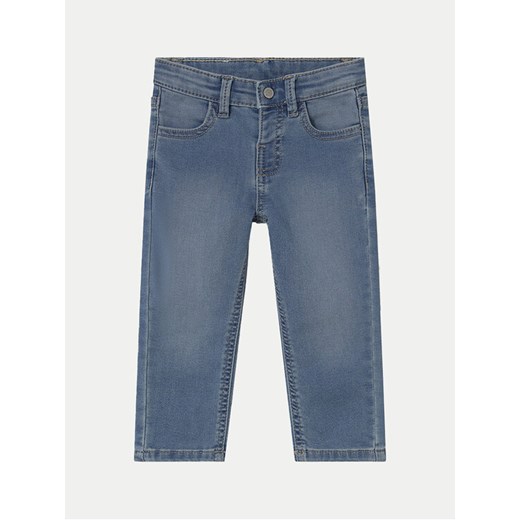 Mayoral Jeansy 1582 Niebieski Regular Fit ze sklepu MODIVO w kategorii Spodnie i półśpiochy - zdjęcie 182652101