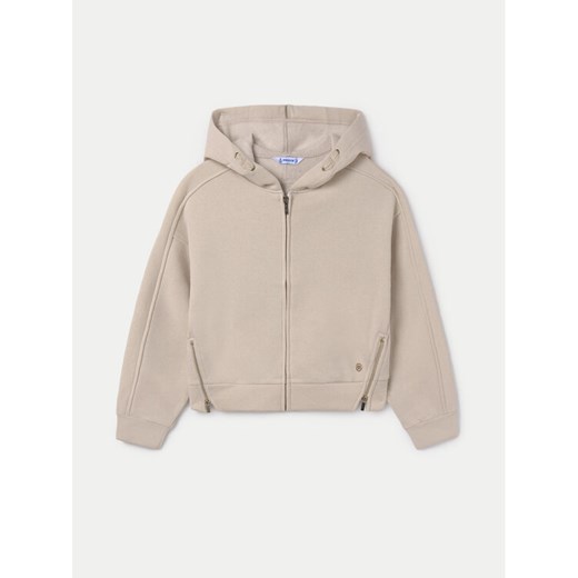 Mayoral Bluza 7487 Beżowy Regular Fit ze sklepu MODIVO w kategorii Bluzy dziewczęce - zdjęcie 182652113