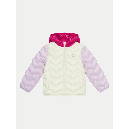 United Colors Of Benetton Kurtka zimowa 21INGN02Z Kolorowy Regular Fit ze sklepu MODIVO w kategorii Kurtki dziewczęce - zdjęcie 182652124