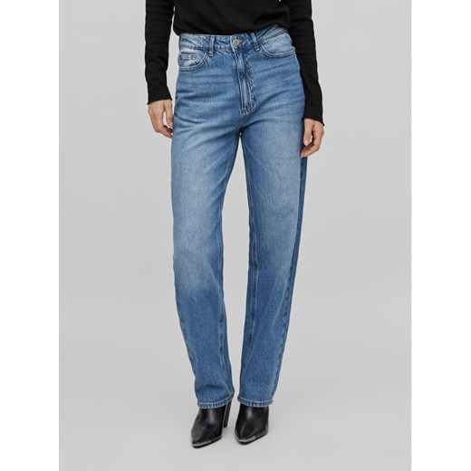 Vila Jeansy Kelly 14084730 Niebieski Straight Fit ze sklepu MODIVO w kategorii Jeansy damskie - zdjęcie 182652283