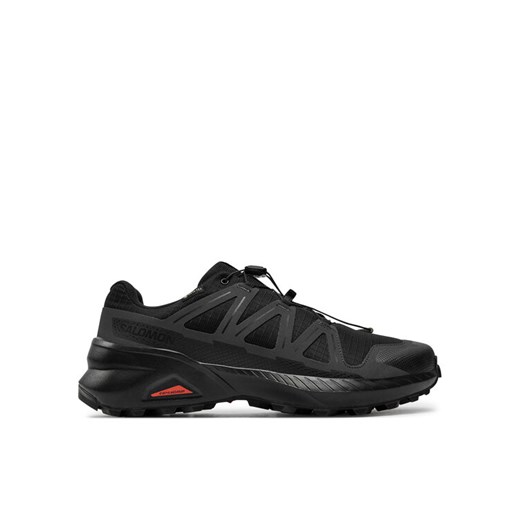 Salomon Buty do biegania Speedcross Peak Gore-Tex L47558800 Czarny ze sklepu MODIVO w kategorii Buty sportowe męskie - zdjęcie 182652293