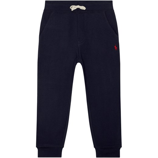 Polo Ralph Lauren Spodnie dresowe Core Replen 322720897003 Granatowy Regular Fit ze sklepu MODIVO w kategorii Spodnie chłopięce - zdjęcie 182652363