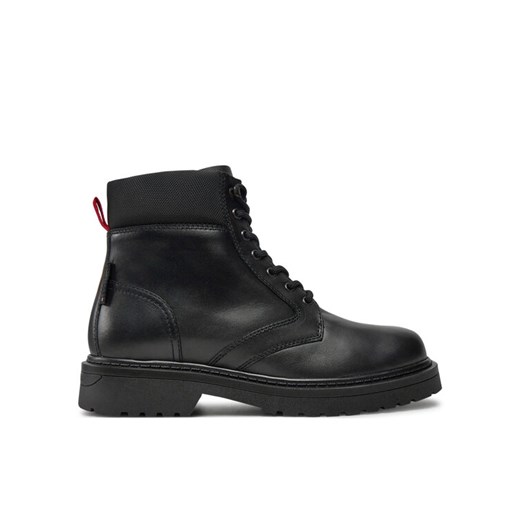 Tommy Jeans Trzewiki EM0EM01446 Czarny ze sklepu MODIVO w kategorii Buty zimowe męskie - zdjęcie 182652370