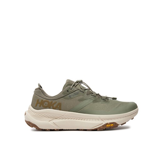 Hoka Sneakersy Transport GTX GORE-TEX 1133957 Zielony ze sklepu MODIVO w kategorii Buty sportowe męskie - zdjęcie 182652432