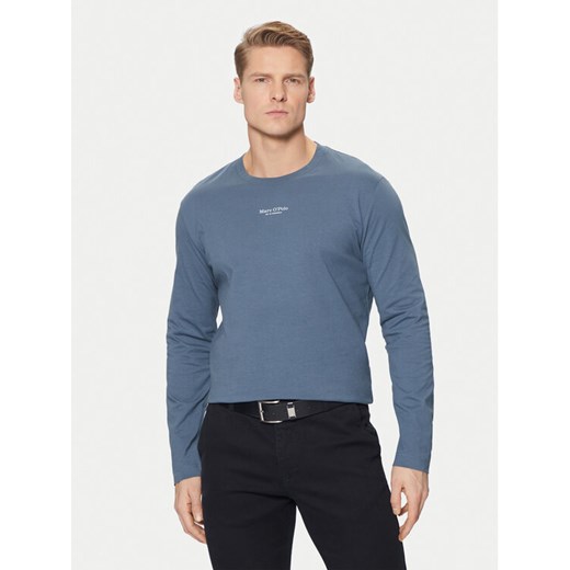 Marc O'Polo Longsleeve 520 2012 52020 Niebieski Regular Fit ze sklepu MODIVO w kategorii T-shirty męskie - zdjęcie 182652434