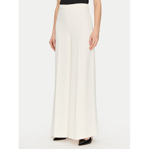 TWINSET Spodnie palazzo 251TP2102 Écru Wide Leg ze sklepu MODIVO w kategorii Spodnie damskie - zdjęcie 182652531