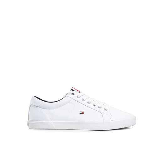 Tommy Hilfiger Sneakersy Iconic Long Lace Sneaker FM0FM01536 Biały ze sklepu MODIVO w kategorii Trampki męskie - zdjęcie 182652572