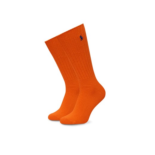 Polo Ralph Lauren Skarpety wysokie unisex 449915908043 Pomarańczowy ze sklepu MODIVO w kategorii Skarpetki damskie - zdjęcie 182652631