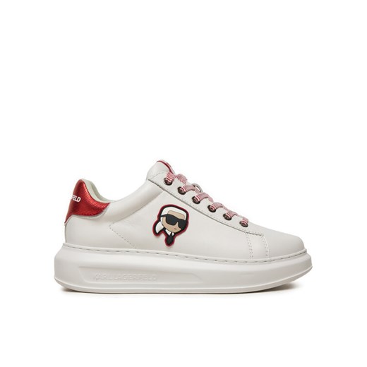 KARL LAGERFELD Sneakersy KL62531N Biały ze sklepu MODIVO w kategorii Buty sportowe damskie - zdjęcie 182652671