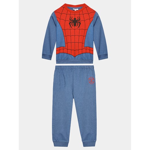 OVS Piżama SPIDER-MAN 1816693 Niebieski Regular Fit ze sklepu MODIVO w kategorii Piżamy dziecięce - zdjęcie 182652673