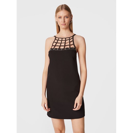 Pinko Sukienka koktajlowa Alice 1G17XP A034 Czarny Regular Fit ze sklepu MODIVO w kategorii Sukienki - zdjęcie 182652710
