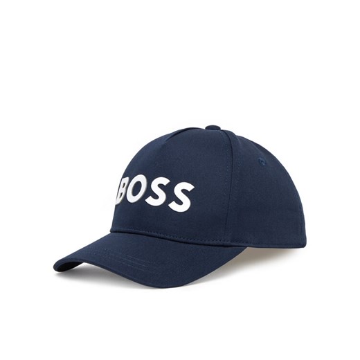 BOSS Czapka z daszkiem J51681 Granatowy ze sklepu MODIVO w kategorii Czapki dziecięce - zdjęcie 182652713