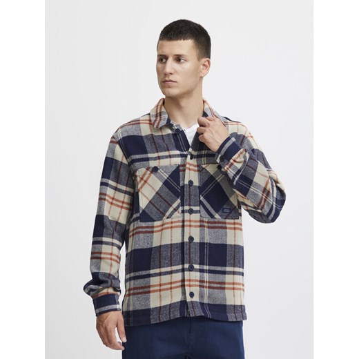Blend Koszula 20715931 Granatowy Regular Fit ze sklepu MODIVO w kategorii Koszule męskie - zdjęcie 182652723