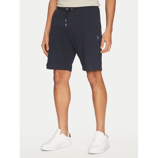 U.S. Polo Assn. Szorty sportowe MUP3103 Granatowy Regular Fit ze sklepu MODIVO w kategorii Spodenki męskie - zdjęcie 182652754