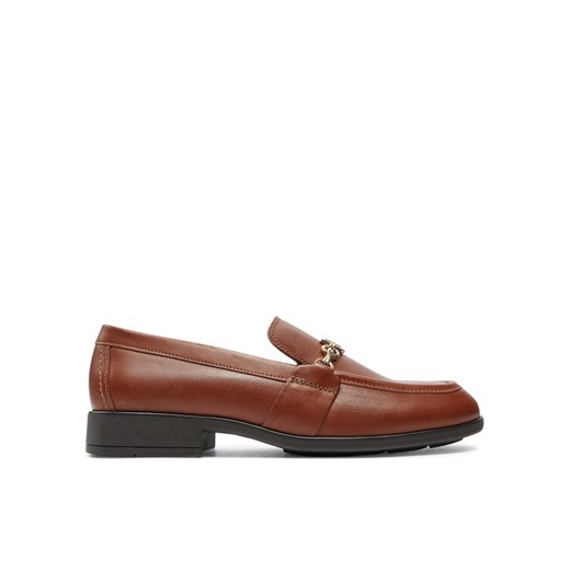 Tommy Hilfiger Lordsy FW0FW08339 Brązowy ze sklepu MODIVO w kategorii Lordsy damskie - zdjęcie 182652771