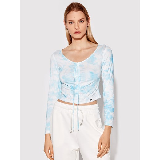 Rage Age Bluzka Leda 2 Niebieski Slim Fit ze sklepu MODIVO w kategorii Bluzki damskie - zdjęcie 182652772