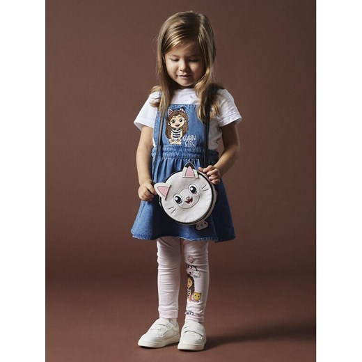 NAME IT Legginsy GABBY 13231883 Różowy Slim Fit ze sklepu MODIVO w kategorii Spodnie dziewczęce - zdjęcie 182652784