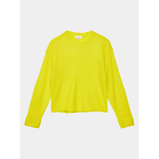 Vero Moda Girl Sweter 10291223 Żółty Regular Fit ze sklepu MODIVO w kategorii Swetry dziewczęce - zdjęcie 182652864