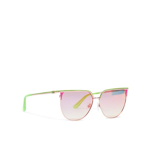 Guess Okulary przeciwsłoneczne GU00132 Zielony ze sklepu MODIVO w kategorii Okulary przeciwsłoneczne damskie - zdjęcie 182652902
