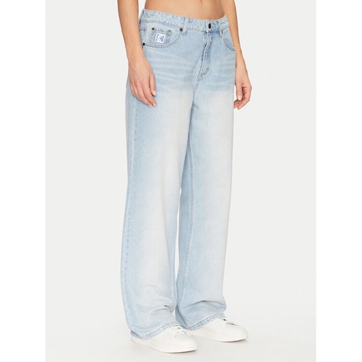 Karl Kani Jeansy 61000013 Niebieski Regular Fit ze sklepu MODIVO w kategorii Jeansy damskie - zdjęcie 182652903