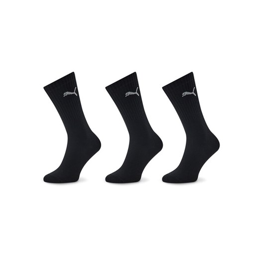 Puma Zestaw 3 par wysokich skarpet unisex 907940 01 Czarny ze sklepu MODIVO w kategorii Skarpetki damskie - zdjęcie 182652911