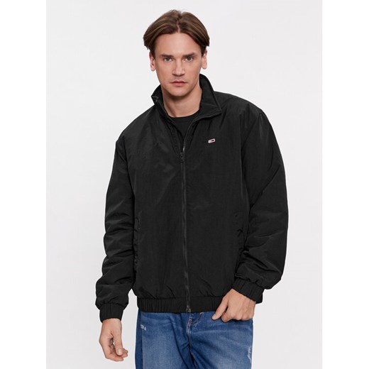 Tommy Jeans Kurtka bomber Essential DM0DM17238 Czarny Relaxed Fit ze sklepu MODIVO w kategorii Kurtki męskie - zdjęcie 182652970