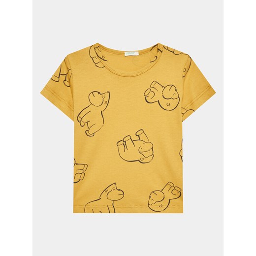 United Colors Of Benetton T-Shirt 30HPA1031 Granatowy Regular Fit ze sklepu MODIVO w kategorii Koszulki niemowlęce - zdjęcie 182652984