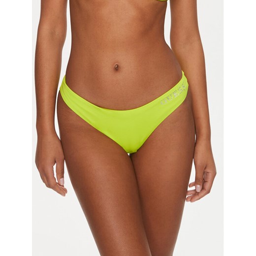 Guess Dół od bikini E4GO02 LY00K Zielony ze sklepu MODIVO w kategorii Stroje kąpielowe - zdjęcie 182653000