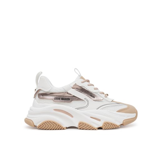 Steve Madden Sneakersy Possession-E SM19000033 Beżowy ze sklepu MODIVO w kategorii Buty sportowe damskie - zdjęcie 182653104