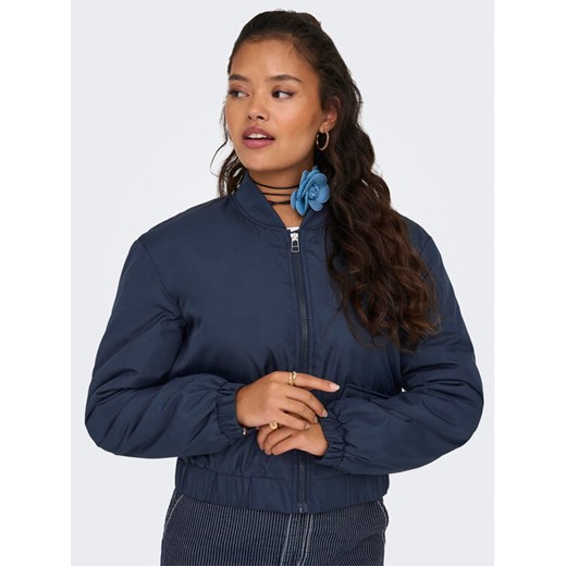 JDY Kurtka bomber Dixie 15317122 Granatowy Regular Fit ze sklepu MODIVO w kategorii Kurtki damskie - zdjęcie 182653113