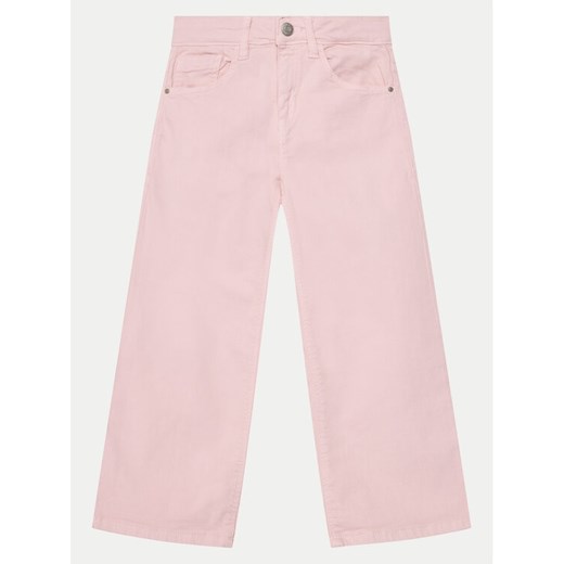 NAME IT Jeansy Rose 13211632 Różowy Wide Leg ze sklepu MODIVO w kategorii Spodnie dziewczęce - zdjęcie 182653242