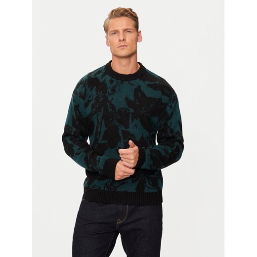 Jack&Jones Sweter Rollie 12215468 Zielony Relaxed Fit ze sklepu MODIVO w kategorii Swetry męskie - zdjęcie 182653364