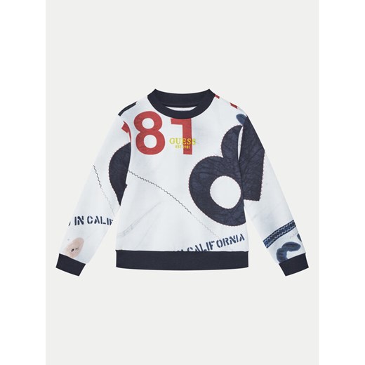 Guess Sweter N5RQ07 KA6R4 Kolorowy Regular Fit ze sklepu MODIVO w kategorii Swetry chłopięce - zdjęcie 182653393