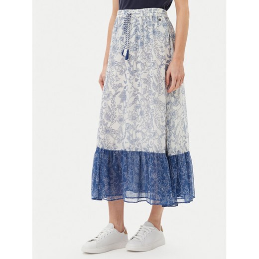 Pepe Jeans Spódnica trapezowa PL901194 Niebieski Regular Fit ze sklepu MODIVO w kategorii Spódnice - zdjęcie 182653461