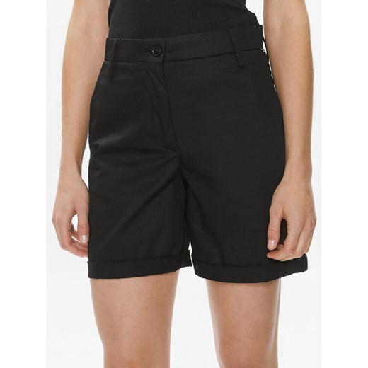 Tommy Hilfiger Szorty materiałowe WW0WW41769 Czarny Regular Fit ze sklepu MODIVO w kategorii Szorty - zdjęcie 182653473