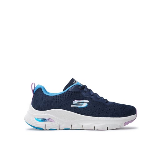 Skechers Sneakersy Infinity Cool 149722/NVMT Granatowy ze sklepu MODIVO w kategorii Buty sportowe damskie - zdjęcie 182653524