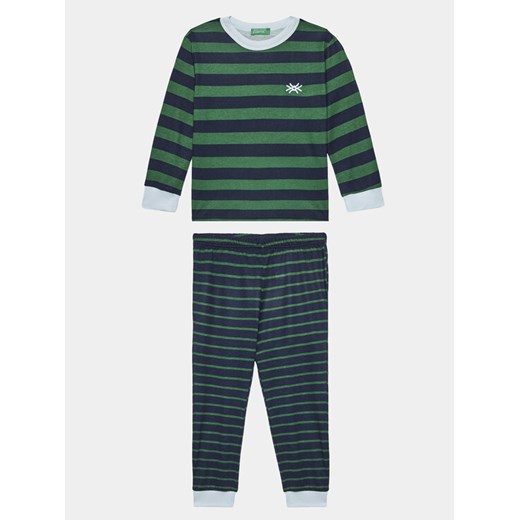 United Colors Of Benetton Piżama 3ZTH0P04W Granatowy Regular Fit ze sklepu MODIVO w kategorii Piżamy dziecięce - zdjęcie 182653600