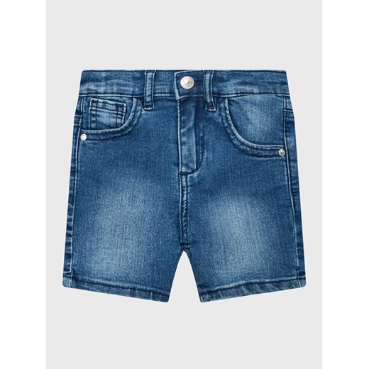 Guess Szorty jeansowe K0BD05 D4H20 Niebieski Regular Fit ze sklepu MODIVO w kategorii Spodenki chłopięce - zdjęcie 182653762