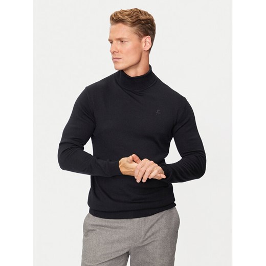 KARL LAGERFELD Golf 655058 544399 Czarny Regular Fit ze sklepu MODIVO w kategorii Swetry męskie - zdjęcie 182653811