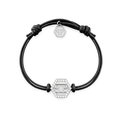 PHILIPP PLEIN Bransoletka Linked PJYEA17BU Czarny ze sklepu MODIVO w kategorii Bransoletki - zdjęcie 182653900