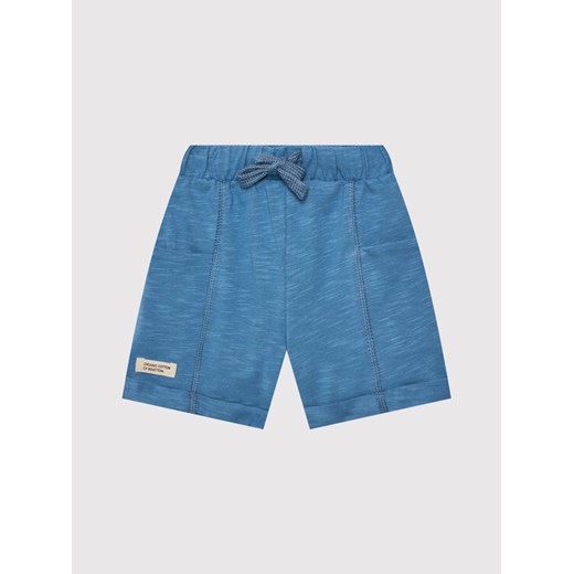 United Colors Of Benetton Szorty sportowe 3F42G900D Niebieski Regular Fit ze sklepu MODIVO w kategorii Spodenki niemowlęce - zdjęcie 182653901