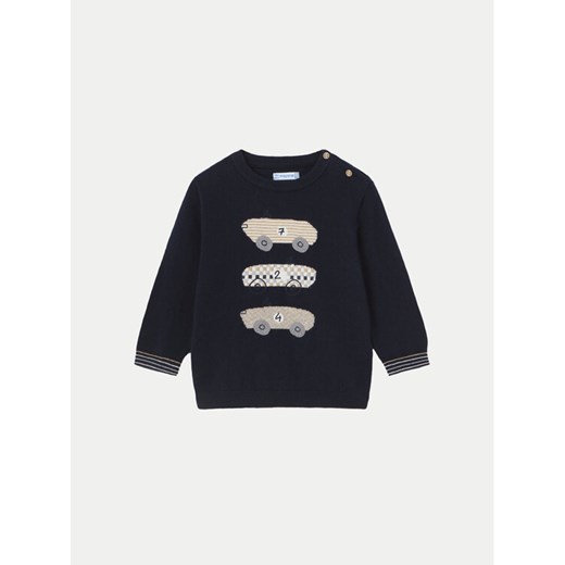 Mayoral Sweter 2313 Granatowy Regular Fit ze sklepu MODIVO w kategorii Bluzy i swetry - zdjęcie 182653990